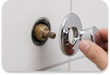 acabamento do registro não esta encaixando ? temos adaptadores e prolongadores para fazer o seu acabamento encaixar no registro